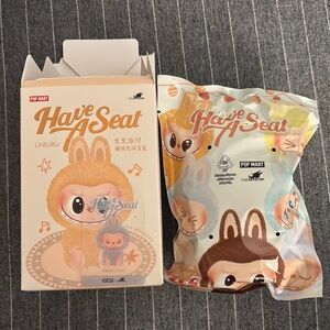 Authentic Pop Mart Have A Seat Labubu Hehe